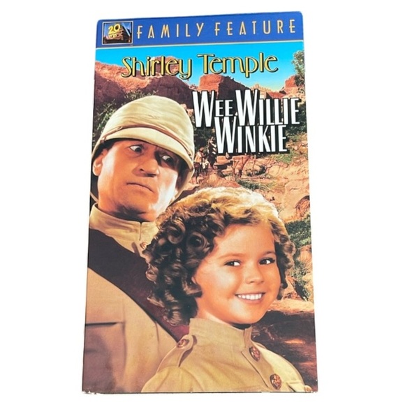 Vintage Shirley Temple Wee Willie Winkie VHS 20th Century Fox 1937 Remake - Picture 1 of 4